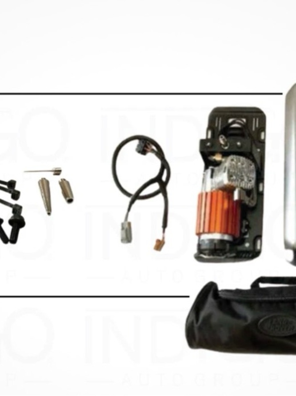 Land Rover Defender integrated air compressor.